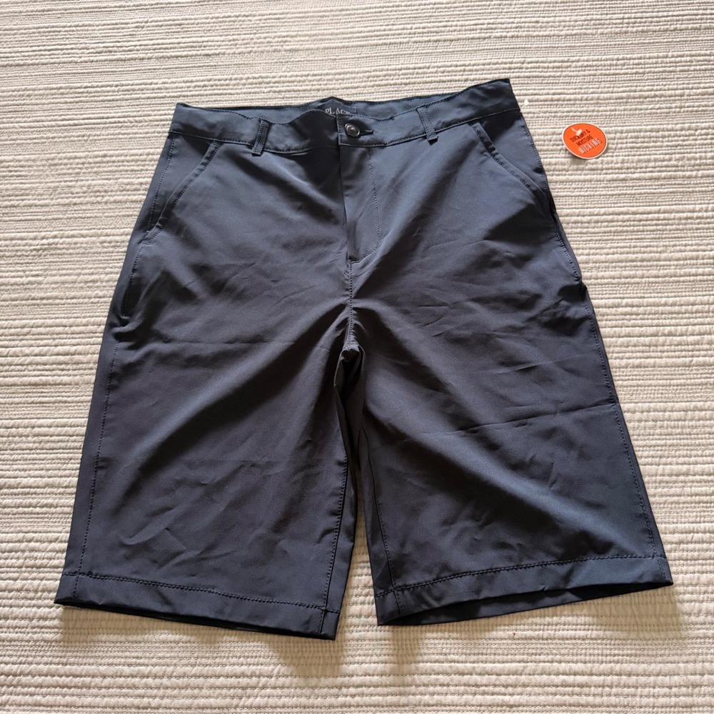 NWT The Children's Place Boys Navy Blue Quick Dry  Wicking Shorts Size‎ 16